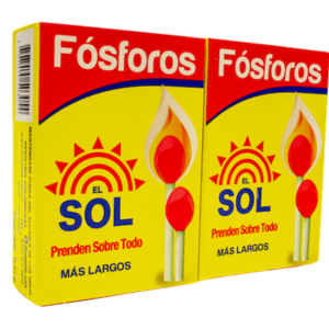 Fósforos - El Sol - Caja Pequeña