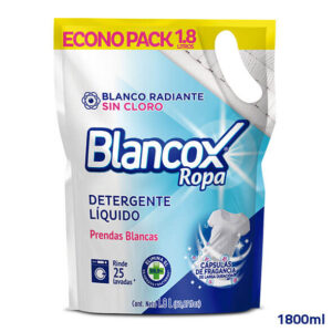 Detergente Liquido - Blancox – 1.800ml – Ropa Blanca