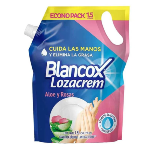 Lavavajillas Liquido - Blancox - 1.5l - Aloe y Rosas