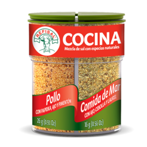 Mezcla De Sal Con Especias Naturales - Refisal - 16g - Pollo / Comida de Mar