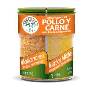 Mezcla De Sal Con Especias Naturales – Refisal – 16g – Pollo / Carne