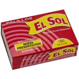 Palillos - El Sol - x180 Unidades - Caja