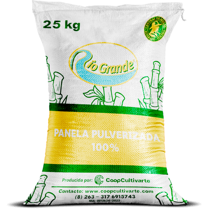 Panela Pulverizada - Río Grande - 25kg